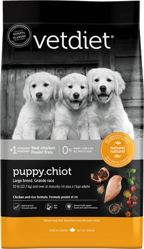 Vetdiet® Chicken & Rice Large Breed Puppy Formula Dog Food