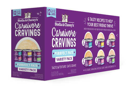 Stella & Chewy's Carnivore Cravings Purrfect Pate Variety Pack
