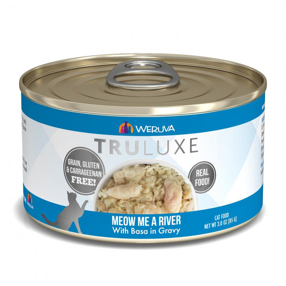 Weruva TRULUXE Meow Me A River with Base in Gravy Canned Cat Food