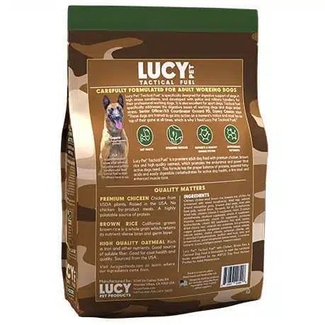 Lucy Pet Products Tactical Fuel Dry Dog Food Chicken