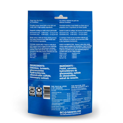 PureBites+ Hip & Joint Dog Treats