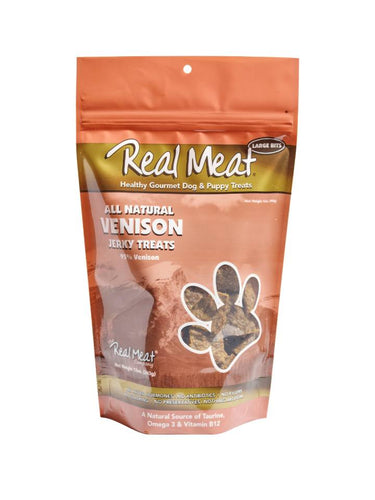 The Real Meat Company Real Meat Dog Treats Venison Jerky Bits