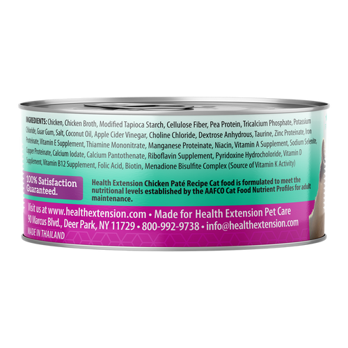 Health Extension Grain-Free Chicken Paté Recipe Canned Cat Food