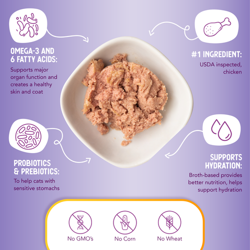Health Extension Grain-Free Chicken Paté Recipe Canned Cat Food