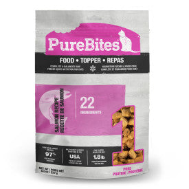 PureBites Salmon Recipe Cat Food Topper
