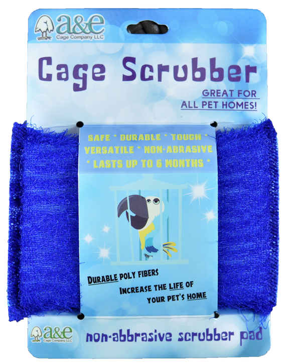 A & E Cage Cleaning Scrub Pad