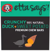 Etta Says! Premium Crunchy Bars Duck & Sweet Potato Dog Treats