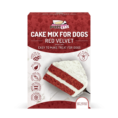 Puppy Cake Mix - Red Velvet Wheat-Free