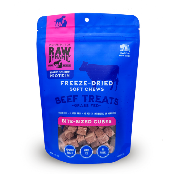 Raw Dynamic Freeze Dried Raw Beef Treats