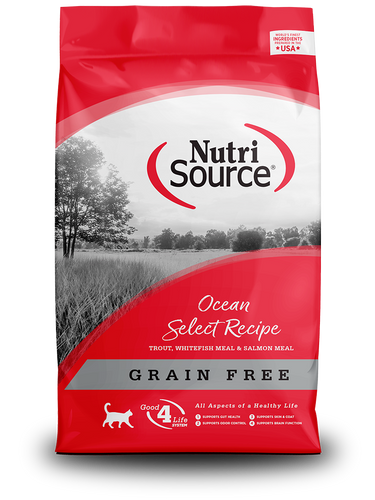 NutriSource Grain Free Ocean Select Entree Dry Cat Food