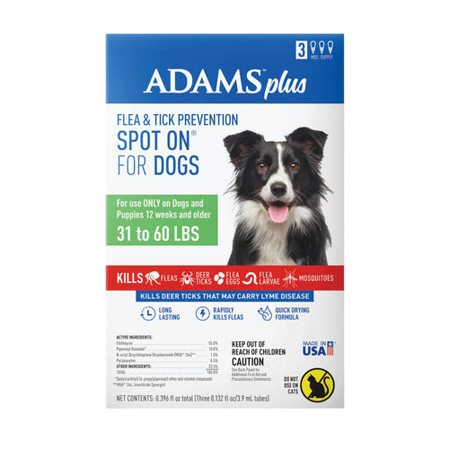 ADAMS™ Plus Flea & Tick Prevention Spot On for Dogs