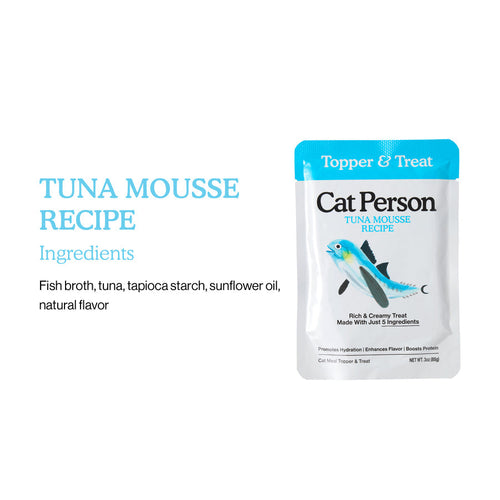 Weruva Cat Person Tuna Mousse Topper & Treat