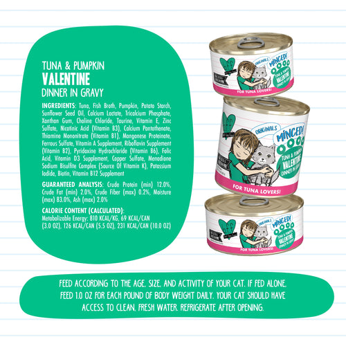 Weruva BFF Tuna & Pumpkin Valentine Canned Cat Food