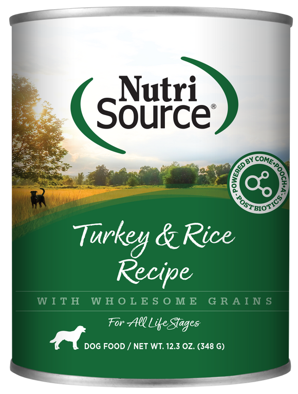 NutriSource® Turkey & Rice Recipe Healthy Wet Dog Food
