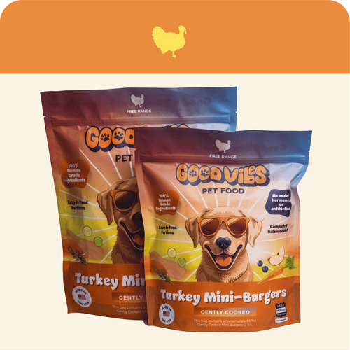 Good Vibes Gently Cooked Turkey Mini-Burgers