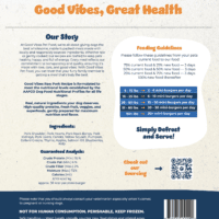 Good Vibes Raw Pork Burgers