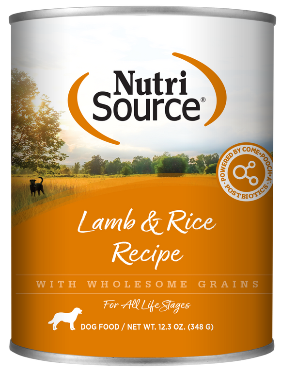 NutriSource® Lamb & Rice Formula Healthy Wet Dog Food