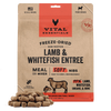 Vital Essentials Freeze-Dried Raw Protein Lamb & Whitefish Soft Nibs Meal or Mixer Dog Food