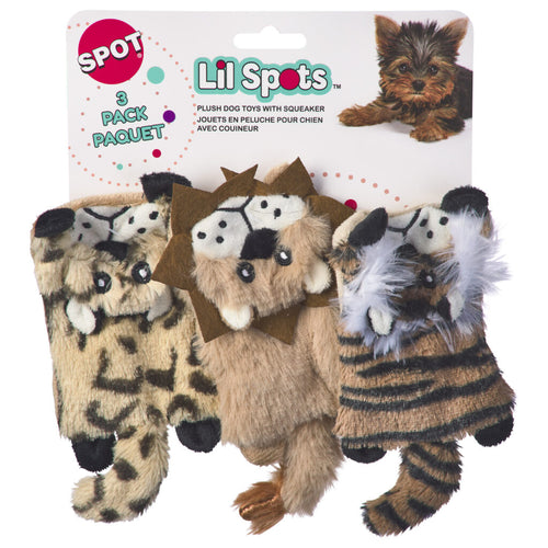 Ethical Pet Spot Lil Spots Flat Cats Dog Toy