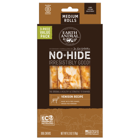 Earth Animal Venison No-Hide® Rolls