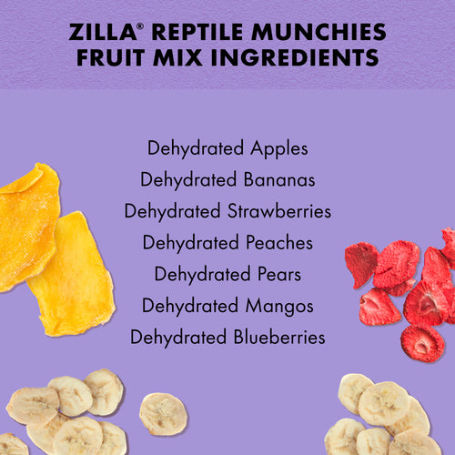 Zilla Reptile Munchies Fruit Mix