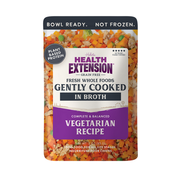 Health Extension Gently Cooked Grain Free Vegetarian Recipe