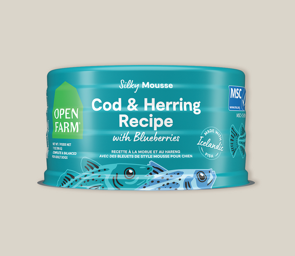 Open Farm Icelandic Cod & Herring Wet Food for Dogs