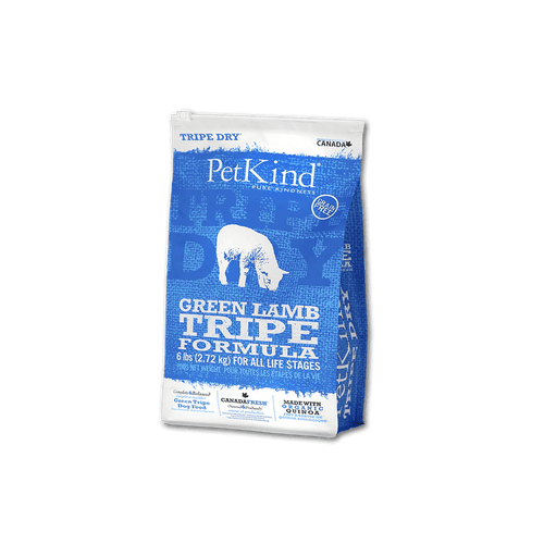 PetKind Tripe Dry – Green Lamb Tripe Formula Dog Food
