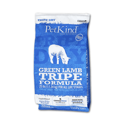 PetKind Tripe Dry – Green Lamb Tripe Formula Dog Food