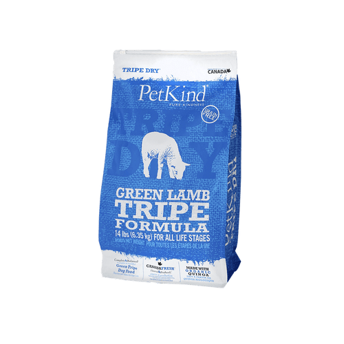 PetKind Tripe Dry – Green Lamb Tripe Formula Dog Food