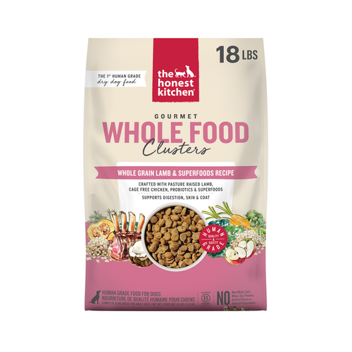 The Honest Kitchen Whole Grain Lamb Clusters Dry Dog Food