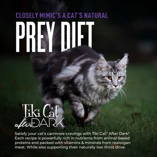 Tiki Cat After Dark Shreds With Rabbit & Chicken Liver in Broth Wet Cat Food