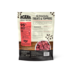 ACANA Jerky Bites Beef Recipe Soft Chewy Treats for Dogs