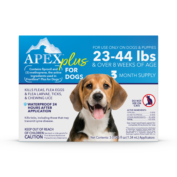 Apex™ Plus for Dogs 23-44 lbs - Compton, CA - Torrance, CA