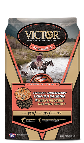 Victor Raw Blend Fishermen's Salmon Recipe
