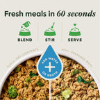 Instinct FreshDried Meal Blends Chicken & SuperGreens Blend for Adult Dogs