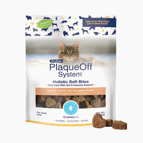 ProDen PlaqueOff® Holistic Soft Bites - Oral Care with Gut & Immune Support Sweet Potato and Pumpkin Flavor