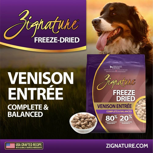 Zignature Original Freeze Dried Venison Entrée