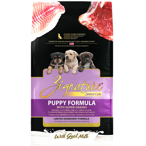 Zignature Select Cuts Puppy Formula with Super Grains