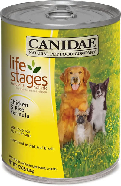 Canidae Life Stages Chicken Rice Dog Food Canned 13 oz. Single Can