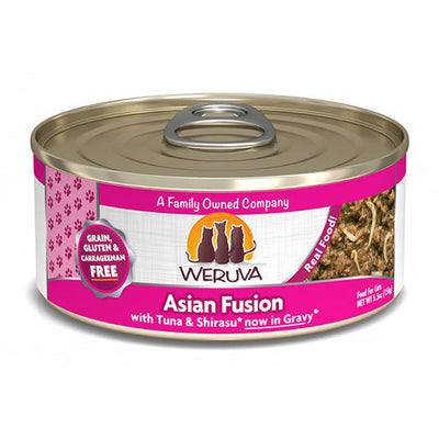 Weruva Asian Fusion with Tuna, Rice & Shirasu Canned Cat Food